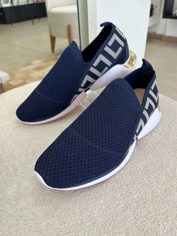 tênis space knit luz da lua